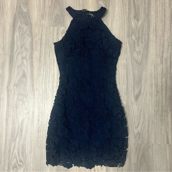 Lulus Love Poem Lace Mini Dress - Picture 2 of 3